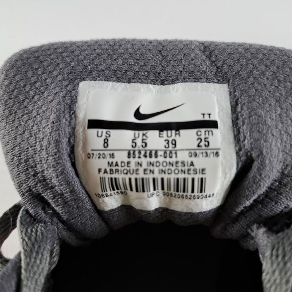 NIKE Downshifter 7 Running Shoes Womens 8 Gray Lava Glow Sneakers 852466-001 - Picture 10 of 14